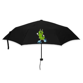 Raupe Rollschuhfahren Rollschuhe - Regenschirm (klein) - Schwarz - Vorne