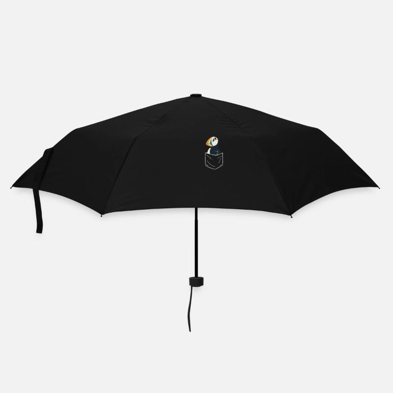Macareux merles Macareux - Parapluie standard - noir