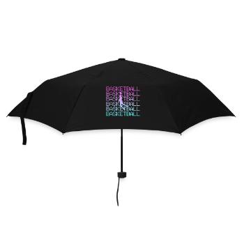 Basket-ball - Parapluie standard - noir - Devant