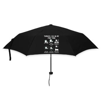 Soap Making Crafting Things I Do - Umbrella (small) - black - Front