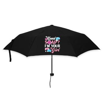 Soap Making Crafting Need Soap? - Umbrella (small) - black - Front