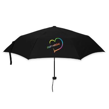 Fabrication de savon Crafting Heart - Parapluie standard - noir - Devant