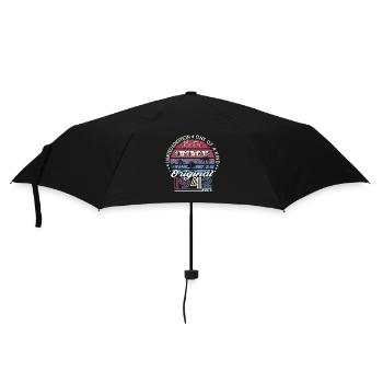 Original September Vintage 1942 Geburtstag Lustig - Regenschirm (klein) - Schwarz - Vorne