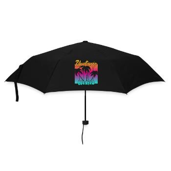 Zihuatanejo Mexico - Regenschirm (klein) - Schwarz - Vorne
