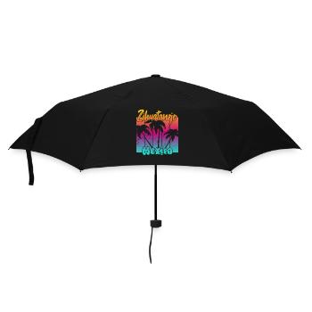 Zihuatanejo Mexico - Regenschirm (klein) - Schwarz - Vorne