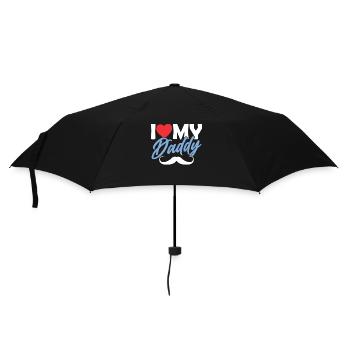 I love My Daddy Daddy Father Papa Father Day - Umbrella (small) - black - Front