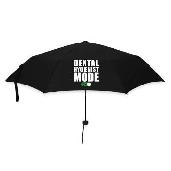 Mode hygiéniste dentaire An - Parapluie standard - noir - Devant