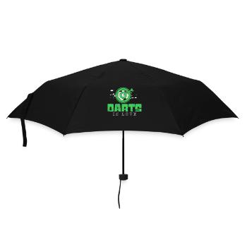 Darts Saying - Umbrella (small) - black - Front