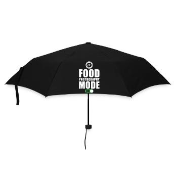 Dicton du photographe culinaire - Parapluie standard - noir - Devant