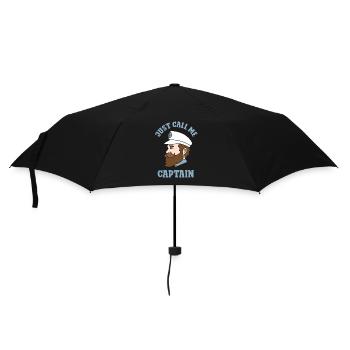 Appelez-moi simplement capitaine bateau bateau bateau - Parapluie standard - noir - Devant