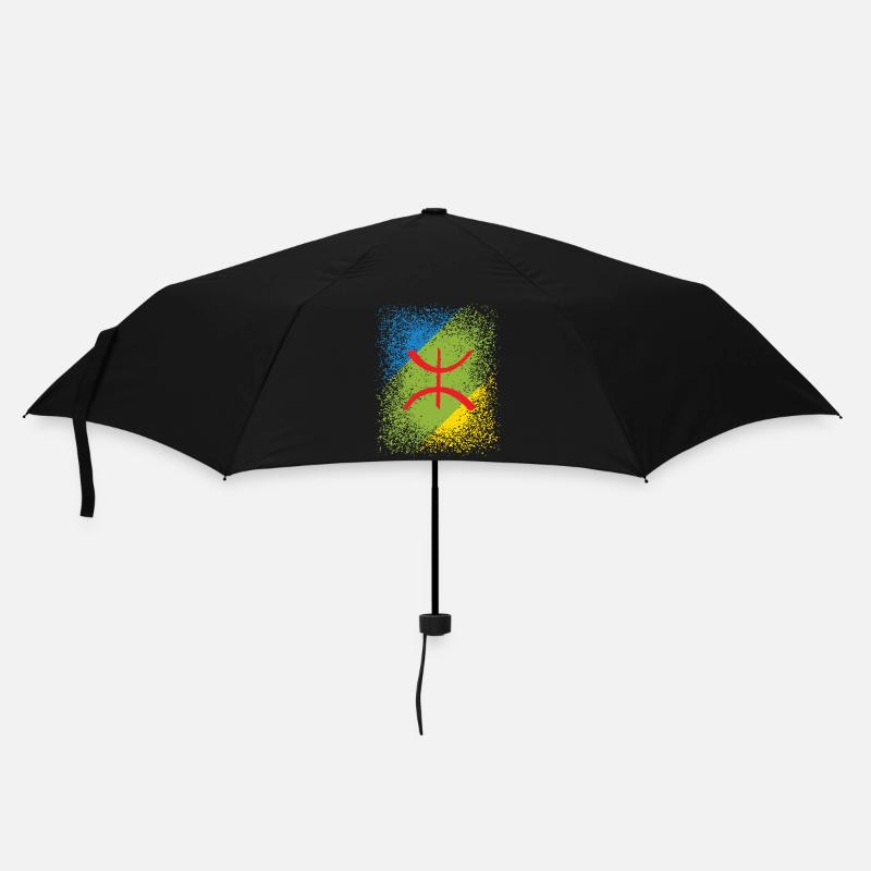 drapeau berbère Amazigh - Parapluie standard - noir