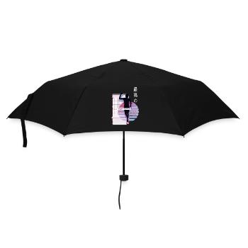 Vaporwave Metaverse Marathon, Trail Running - Parapluie standard - noir - Devant
