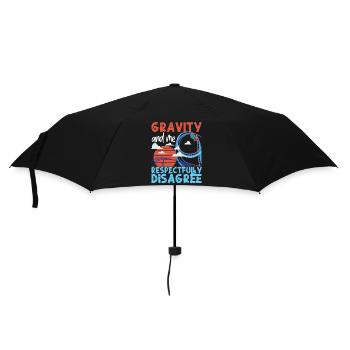 Montagnes russes Gravity et moi - Parapluie standard - noir - Devant