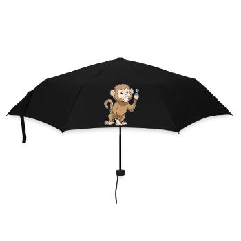 Monkey Toothbrush - Umbrella (small) - black - Front