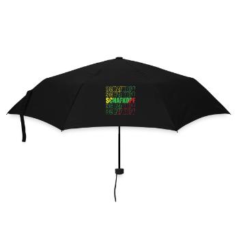 Schafkopf Kartenspiel Spielkarte Hobby - Regenschirm (klein) - Schwarz - Vorne