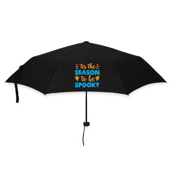 Tis the season to be spooky - halloween - Umbrella (small) - black - Front