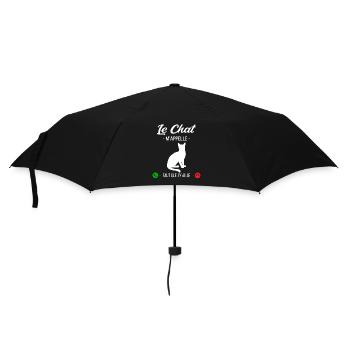 Le Chat M'appelle Faut Que J'y Aille - Parapluie standard - noir - Devant