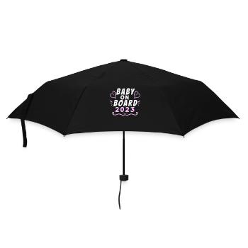 Baby on board girls 2023 - Umbrella (small) - black - Front