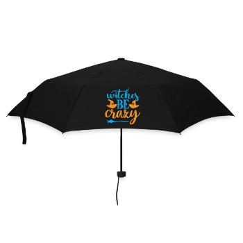 Witches be crazy - halloween humor - Umbrella (small) - black - Front
