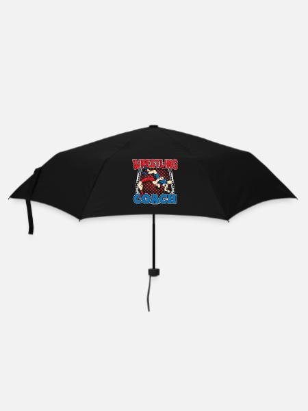 Wrestling Coach Wrestling Wrestling Wrestling - Umbrella (small) - black