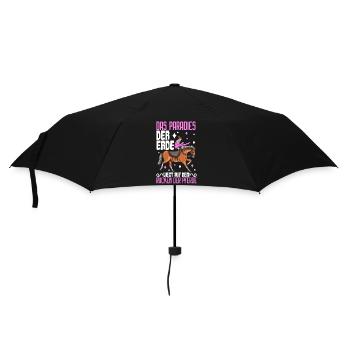 Voltigieren - Regenschirm (klein) - Schwarz - Vorne