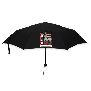 1963 Vintage Anniversaire Vintage Cadeau Rétro - Parapluie standard - noir - Devant