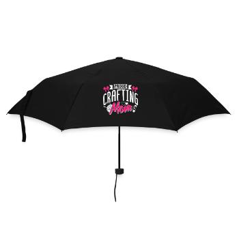 Proud Crafts Mama Craft Mother Hobbyist - Umbrella (small) - black - Front