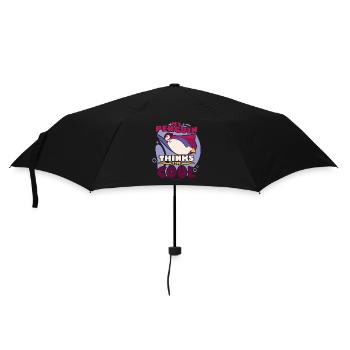 My Penguin Thinks I'm Cool - Umbrella (small) - black - Front