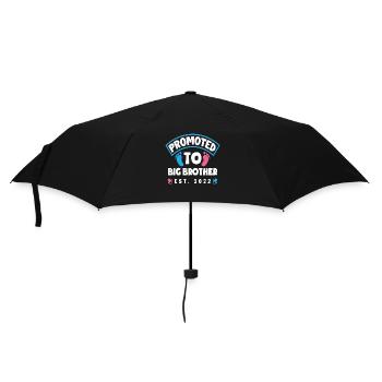 Brothers Child Offspring Pregnancy Son 2022 - Umbrella (small) - black - Front