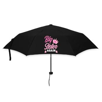 Encore une fois annonce de grossesse de sœur - Parapluie standard - noir - Devant