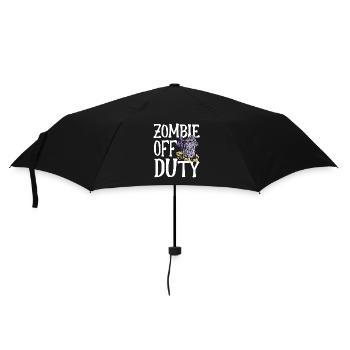 Zombie hors service - Parapluie standard - noir - Devant