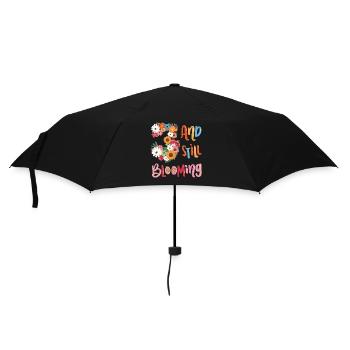 3 And still blooming girls flowery 3. - Umbrella (small) - black - Front