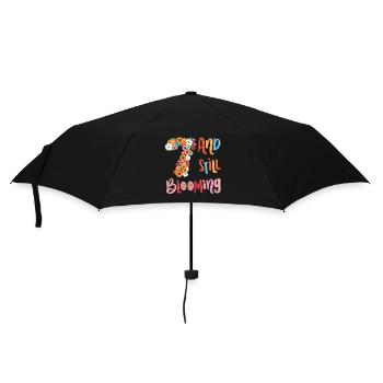 7 Et encore des filles en fleurs fleuries 7. - Parapluie standard - noir - Devant