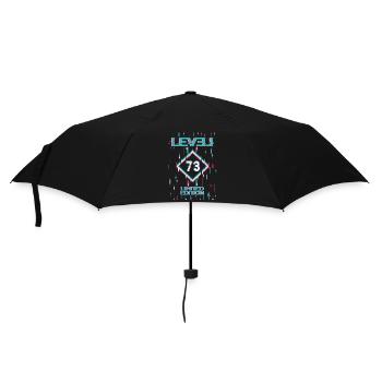 Birthday Level 73 Gaming Limited Edition Gamer - Umbrella (small) - black - Front