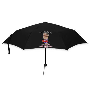 Costa Rica Fille Incassable I Patrimoine Costa Rica - Parapluie standard - noir - Devant