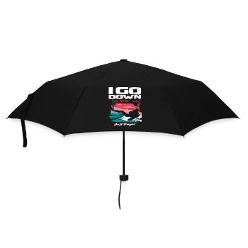 Diving Diver Cadeau - Parapluie standard - noir - Devant