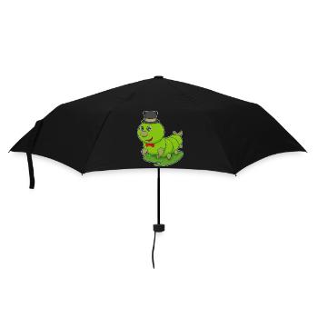 Caterpillar Gentleman Top Hat - Umbrella (small) - black - Front