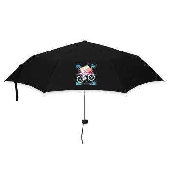 Vaporwave Downhill - Umbrella (small) - black - Front