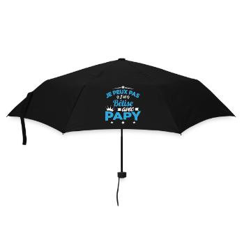 Je peux pas J'ai Bêtise Avec Papy Cadeau - Parapluie standard - noir - Devant