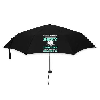 Dentiste sexy - Parapluie standard - noir - Devant