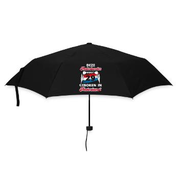 29 Birthday Dutch Holland 29 years Saying - Umbrella (small) - black - Front