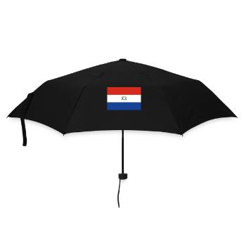 Official Paraguay Flag Paraguayan Country Pride - Umbrella (small) - black - Front