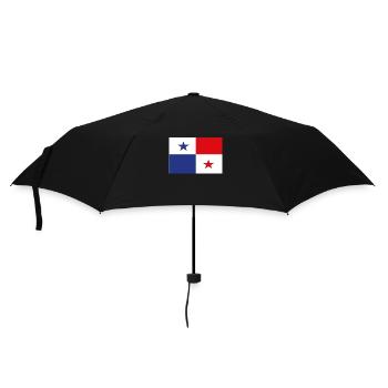 Drapeau officiel du Panama Panama Country Pride - Parapluie standard - noir - Devant