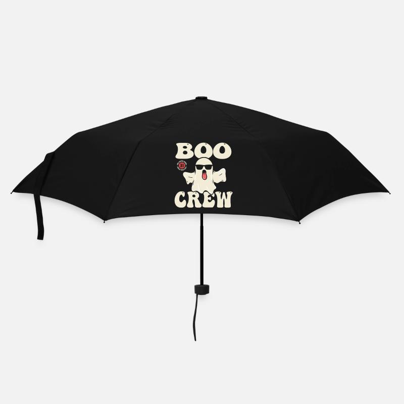 BOO CREW - Halloween - Regenschirm (klein) - Schwarz