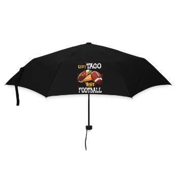 Taco Bout Football Match Day - Umbrella (small) - black - Front