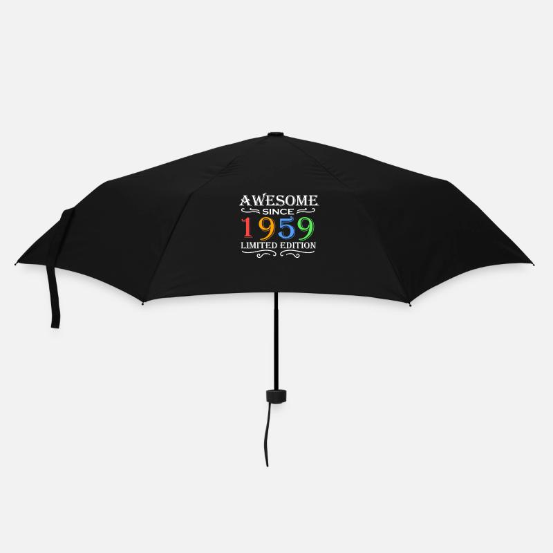 1959 - Né en 1959 - Parapluie standard - noir
