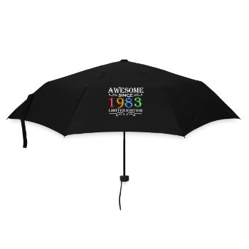 1983 - Born 1983 - Umbrella (small) - black - Front
