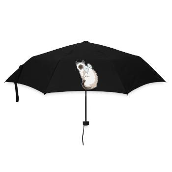 Cat Angel Wings - Umbrella (small) - black - Front