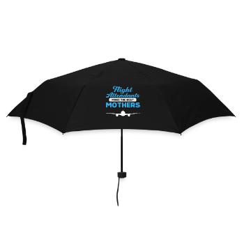 Flight Attendant Stewardess Cabin Crew - Umbrella (small) - black - Front