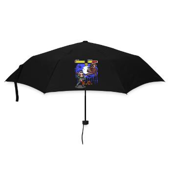 Halloween Gamer Arcade Fight Jason Freddy - Umbrella (small) - black - Front